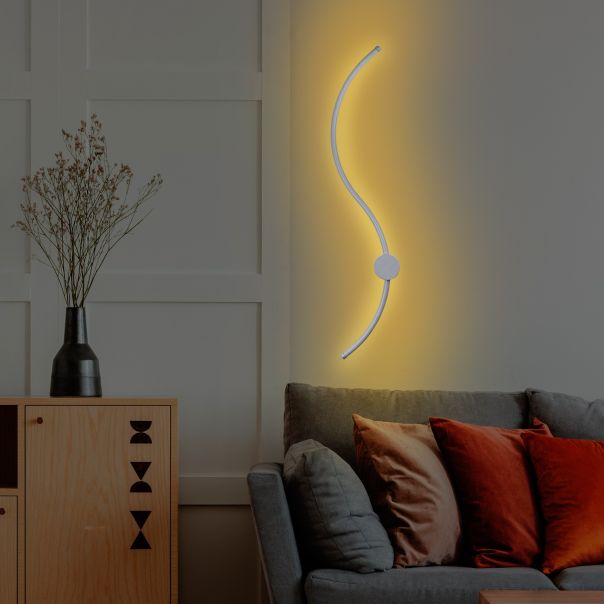 OPVIQ LED zidna lampa Uyan 13603, siva - EP3007710