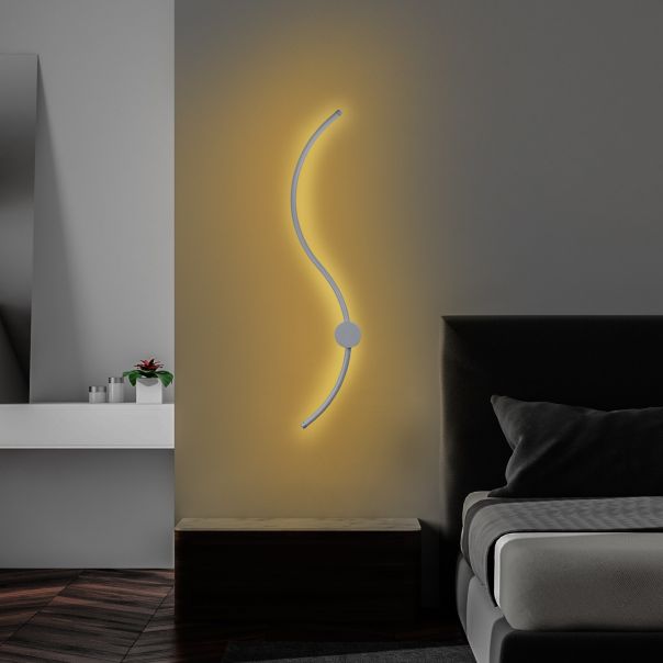 OPVIQ LED zidna lampa Uyan 13603, siva - EP3007710