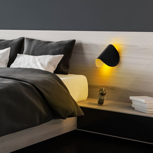 OPVIQ Zidna lampa Heybe 13623, crna/zlatna - EP3007719