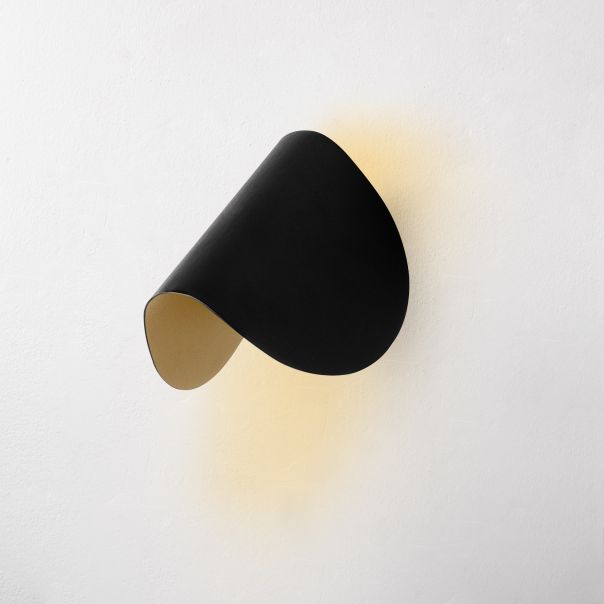 OPVIQ Zidna lampa Heybe 13623, crna/zlatna - EP3007719