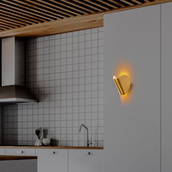 OPVIQ Zidna lampa Heybe 13624, zlatna - EP3007722