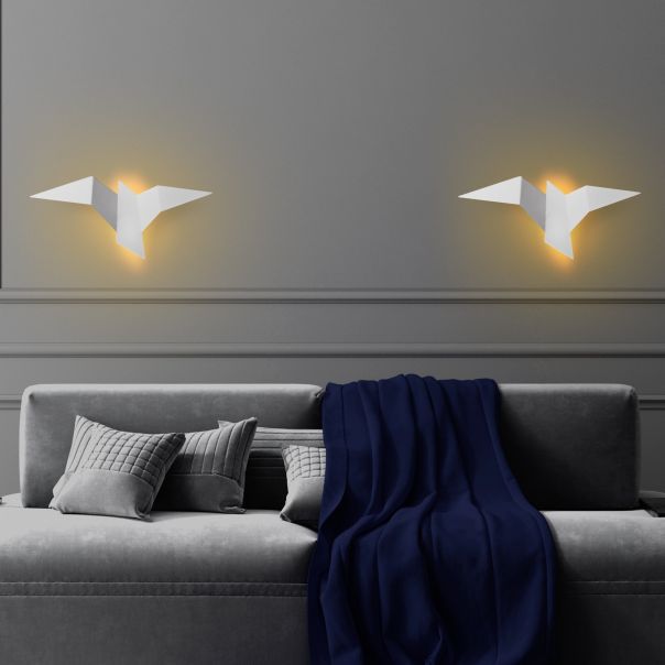 OPVIQ Zidna lampa Pacalı 13502 L, bela - EP3007743