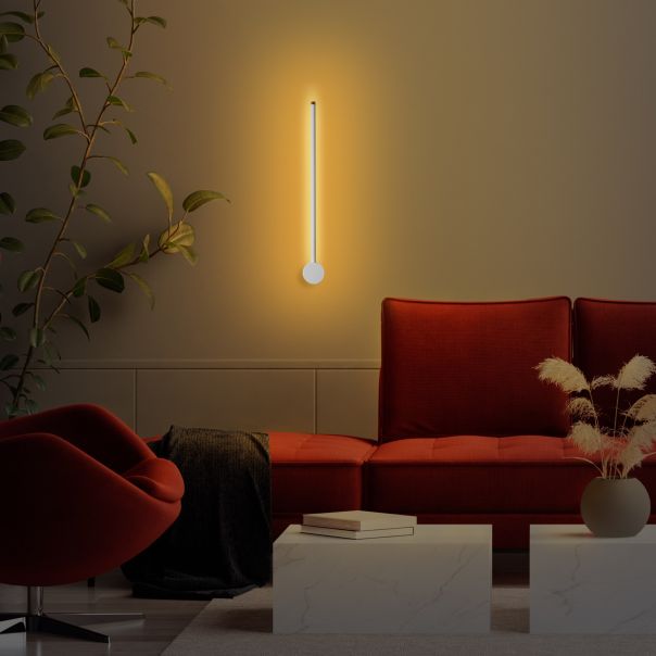 OPVIQ Zidna LED lampa Sword 13482, bela - EP3007758