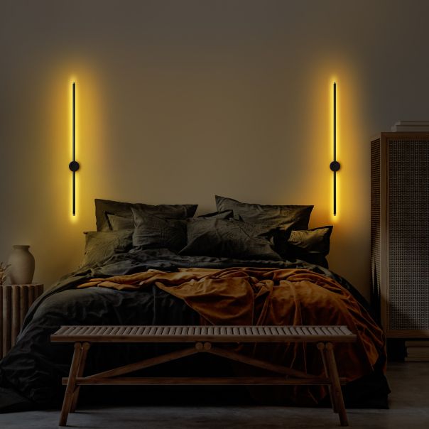 OPVIQ LED zidna lampa Sword 13484, crna - EP3007764