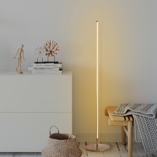 OPVIQ Podna LED lampa Only 13318, zlatna - EP3007800
