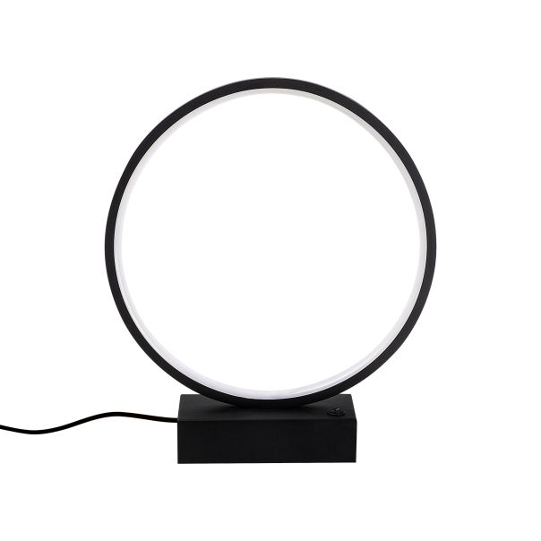 OPVIQ Okrugla LED stona lampa Halka 13307, crna - EP3007827