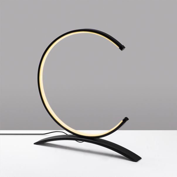 OPVIQ Stona LED lampa Moon 13330, crna - EP3007833