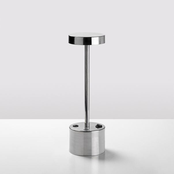 OPVIQ LED stona lampa Keyf 13394, srebrna - EP3007872