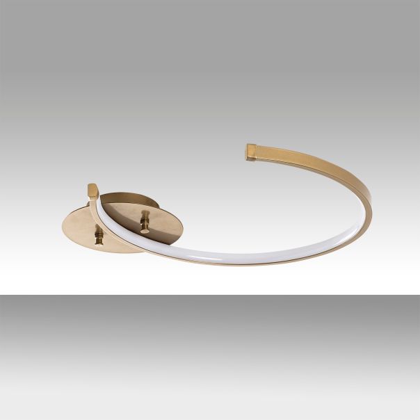 OPVIQ LED plafonjera Moon 13326, zlatna - EP3007884