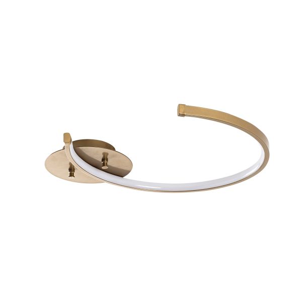 OPVIQ LED plafonjera Moon 13326, zlatna - EP3007884