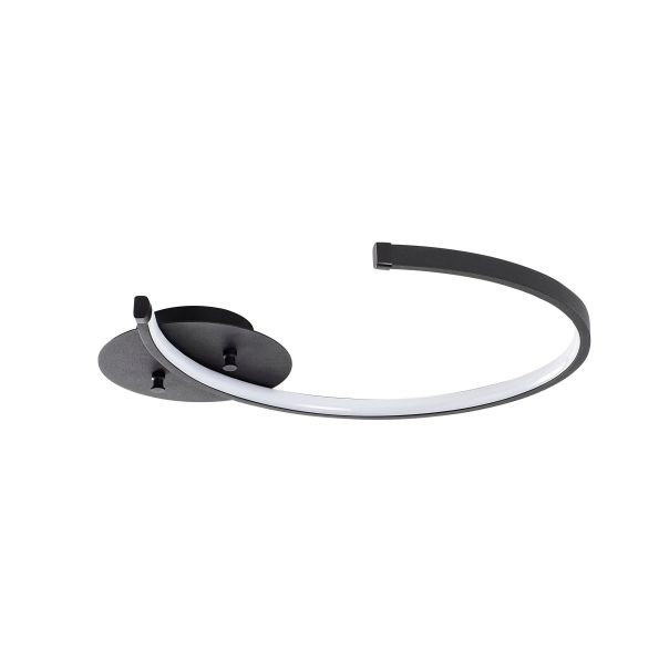 OPVIQ LED plafonjera Moon 13327, crna - EP3007887