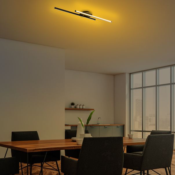 OPVIQ LED plafonjera Umut 13296, crna - EP3007890