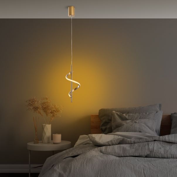 OPVIQ LED visilica Lıkma 13519, zlatna - EP3007914