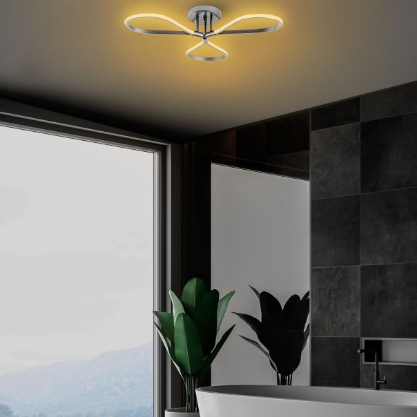 OPVIQ LED Luster Damla 13544, srebrna - EP3007929