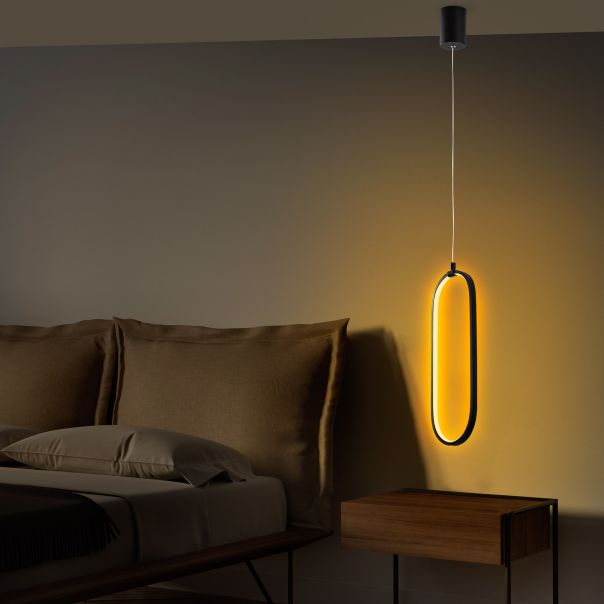 OPVIQ LED visilica Can 13560, crna - EP3007932