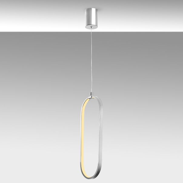 OPVIQ LED visilica Can 13563, srebrna - EP3007938