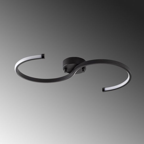 OPVIQ LED plafonjera Es 13583, crna - EP3007941