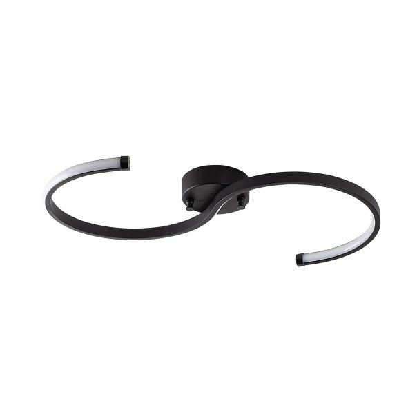 OPVIQ LED plafonjera Es 13583, crna - EP3007941