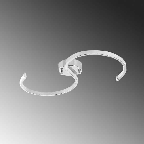 OPVIQ LED plafonjera Es 13586, srebrna - EP3007950