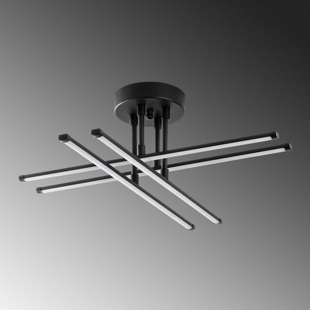 OPVIQ LED luster Exhaust-13661, crna - EP3007953