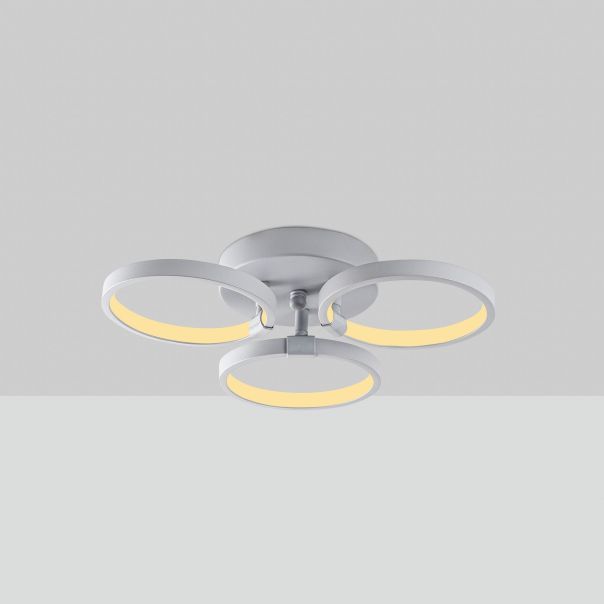 OPVIQ LED plafonjera Halka-13313, siva - EP3007974