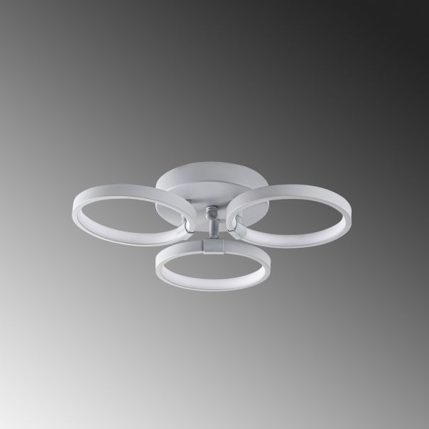 OPVIQ LED plafonjera Halka-13313, siva - EP3007974