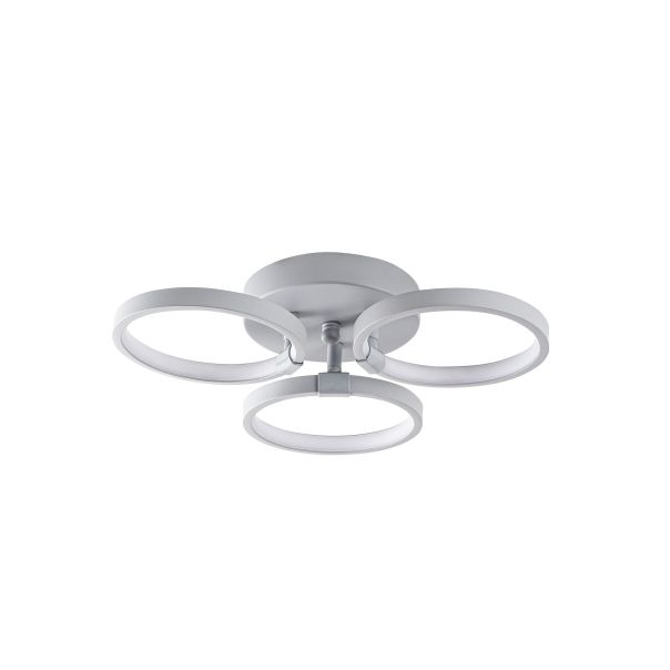 OPVIQ LED plafonjera Halka-13313, siva - EP3007974
