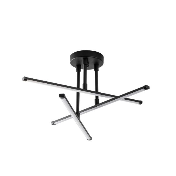OPVIQ LED luster Ledflower 13649, crna - EP3007977