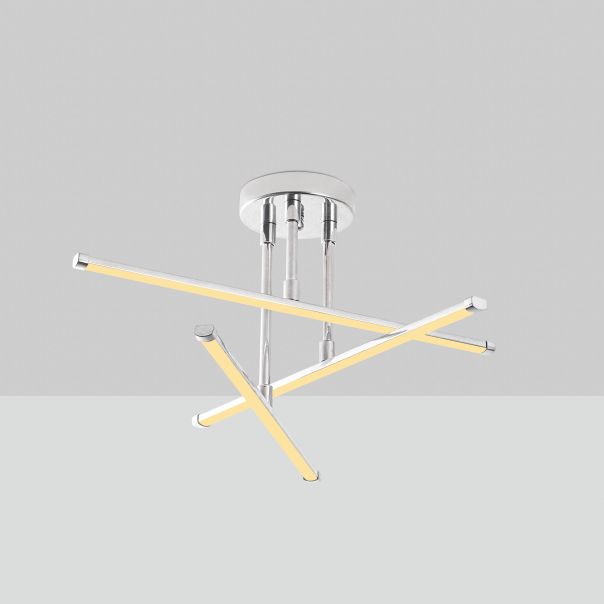 OPVIQ LED luster Ledflower 13652, srebrna - EP3007983