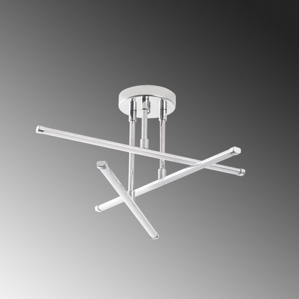 OPVIQ LED luster Ledflower 13652, srebrna - EP3007983