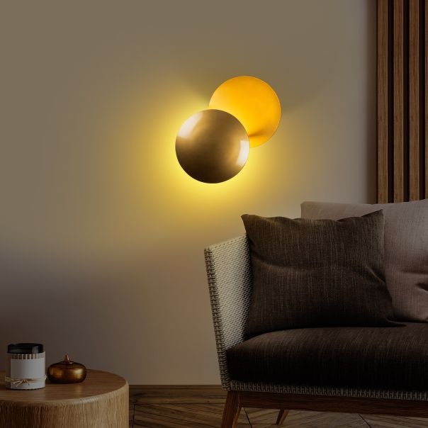 OPVIQ Zidna lampa Yosma 13642, zlatna - EP3008017