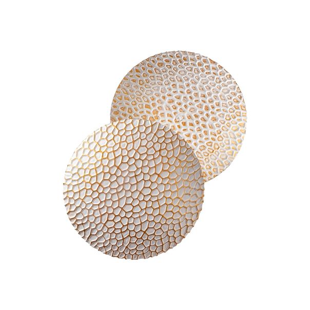 OPVIQ Zidna lampa Yosma 13646, bela/zlatna - EP3008029