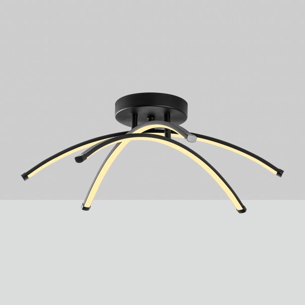OPVIQ LED luster Ledbanana 13685, crna - EP3008032