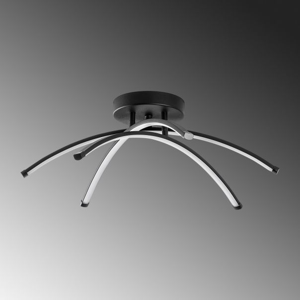 OPVIQ LED luster Ledbanana 13685, crna - EP3008032