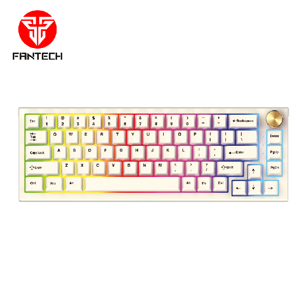 FANTECH Gejmerska mehanička tastatura MK858 MAXFIT67 SPACE EDITION (BELI SWITCH) - FT99936