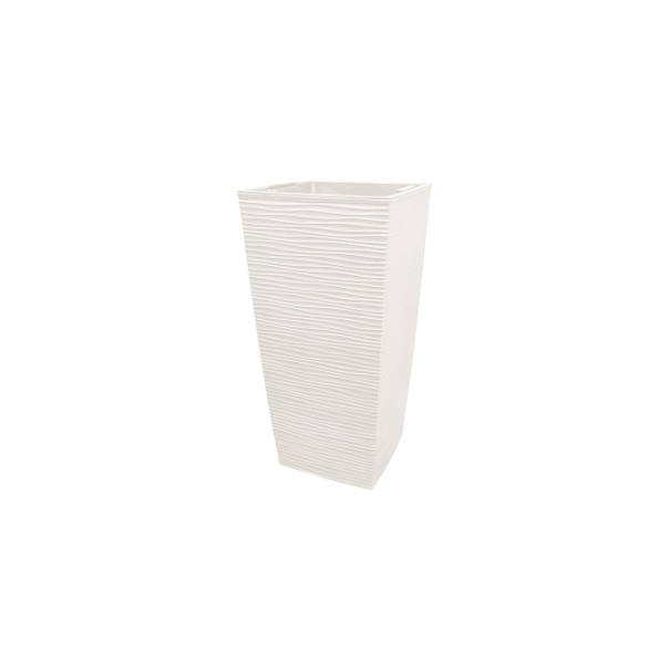 Saksija finesa 36x36xh70cm cm bela - 34312-1