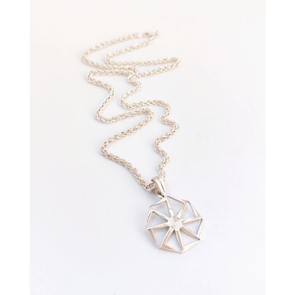 ROD - Ogrlica od sterling srebra KOLOVRAT spirala - ROD000041