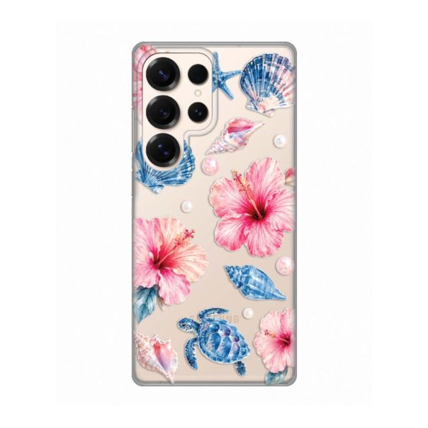 Maska za Samsung S938B Galaxy S25 Ultra Hibiscus Sea Silikonska Print Skin - EP3141887