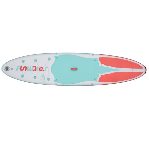 FUNWATER SUP Set Red Infinity Multi 335X82X15 - SUPFW11G