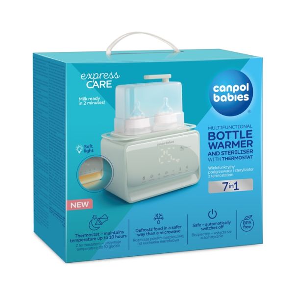 CANPOL BABIES 7u1 GREJAC SA TERMOSTATOM I STERILIZATOROM 12/218 HL5021 - EP2740710