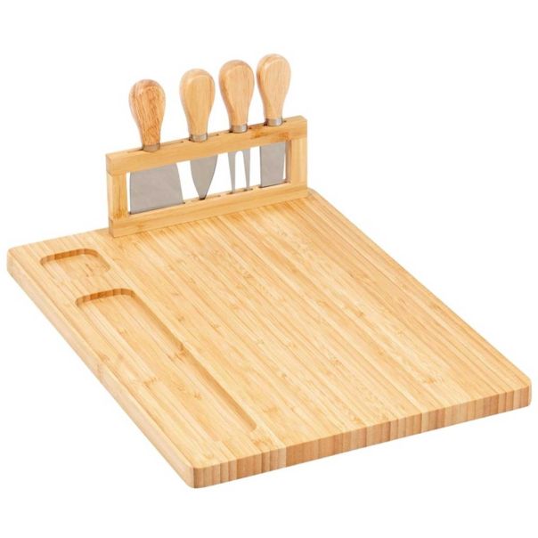 VILDE Daska za sir od bambusa 38.5x28x15cm - KUH000033A00000