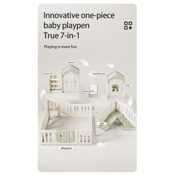PREMIUM STIL Dečija Igraonica Ogradica 7 u 1 Luxury - 12034