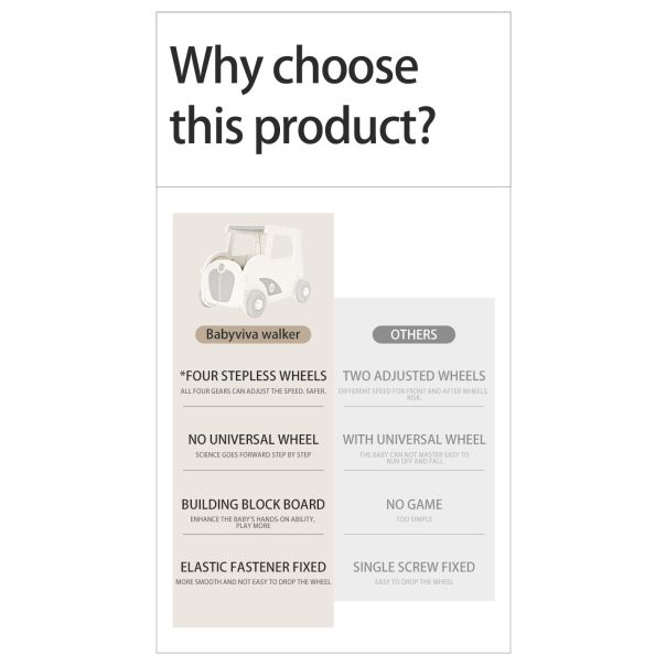 PREMIUM STIL Dečija automobil guralica 3u1 boja kafe - 12045-1