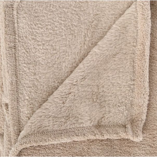 ATMOSPHERA Ćebe microplush 230x180cm poliester bež - 120503D