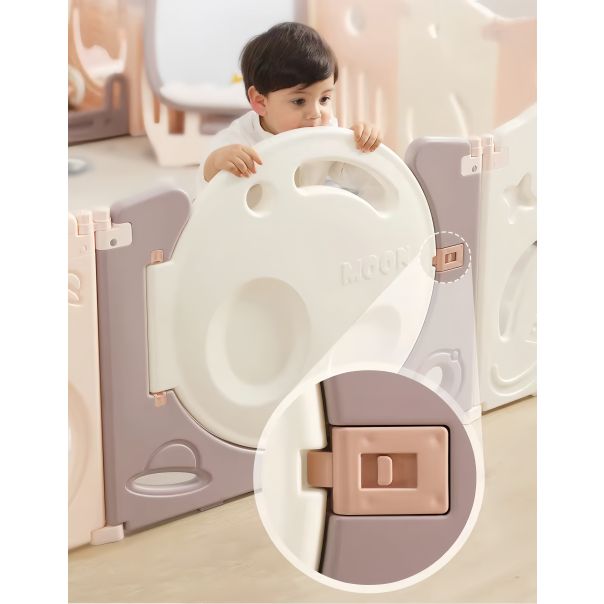 PREMIUM STIL Dečija ogradica plava “Raketa” 160x160 - 12060-1-1