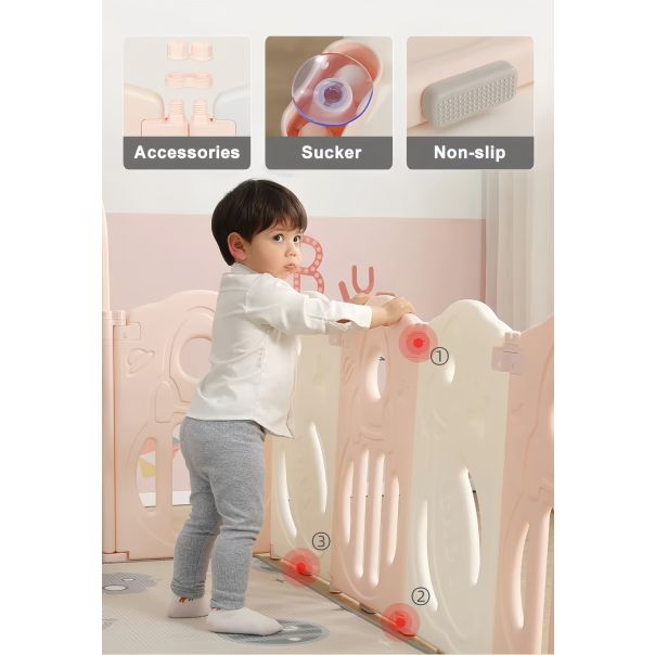 PREMIUM STIL Dečija ogradica plava “Raketa” 160x160 - 12060-1-1