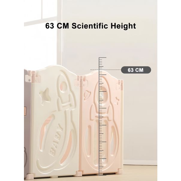 PREMIUM STIL Dečija ogradica Plava Raketa 200*160cm - 12073-1