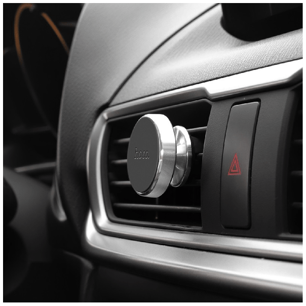 HOCO Držač za mobilne uređaje, magnetni - CA47, siva - 12089