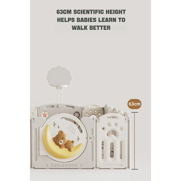 PREMIUM STIL Dečija ogradica „Medin Mesec“ 200*150cm - 12089-1-1