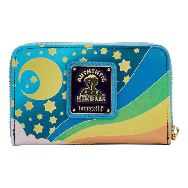 Jimi Hendrix Psychodelic Landscape Zip Around Wallet - EP3250994